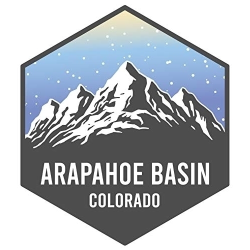 Arapahoe Basin Colorado Ski Adventures 4 Decal