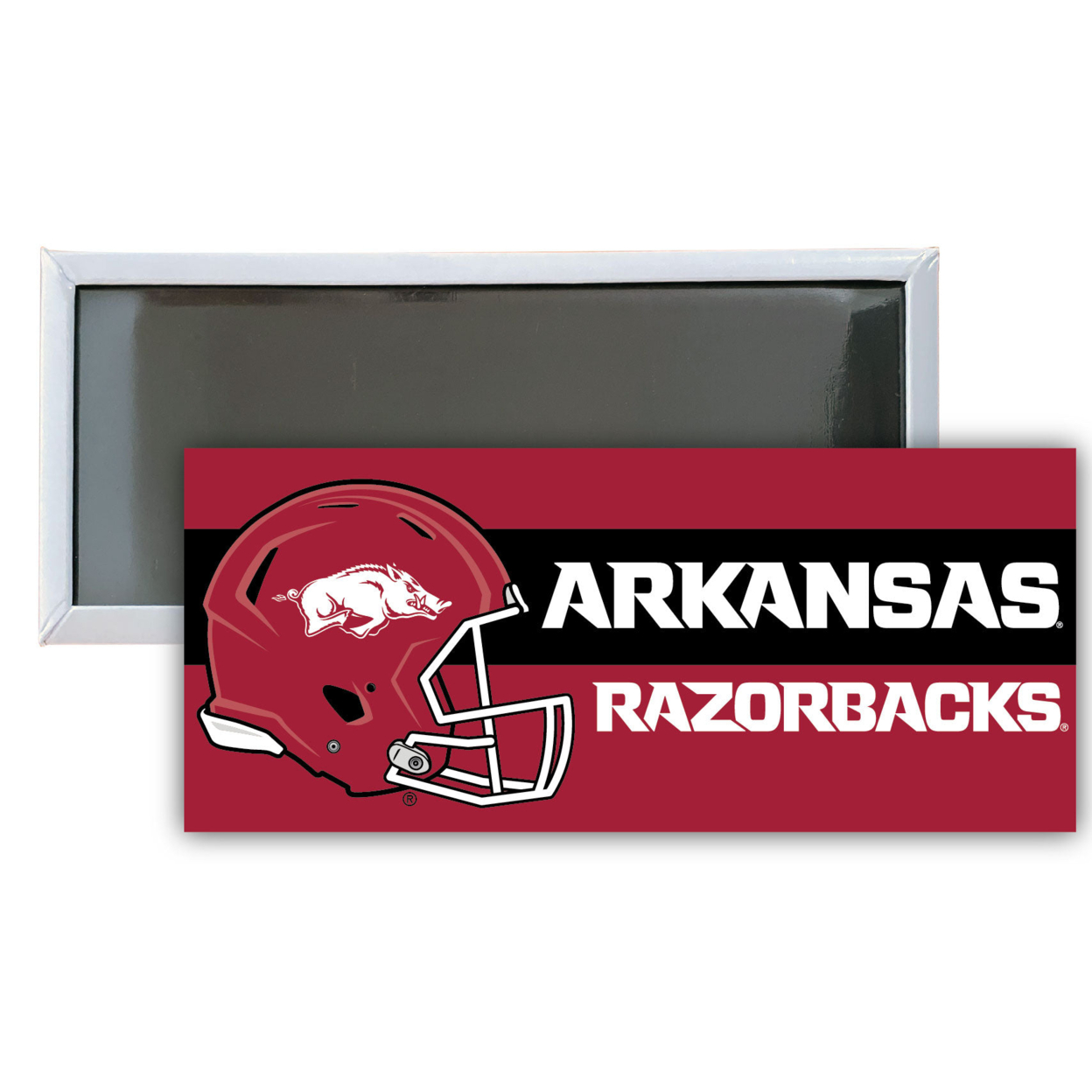 Arkansas Razorbacks 4.75 X 2-Inch Fridge Magnet Rectangle