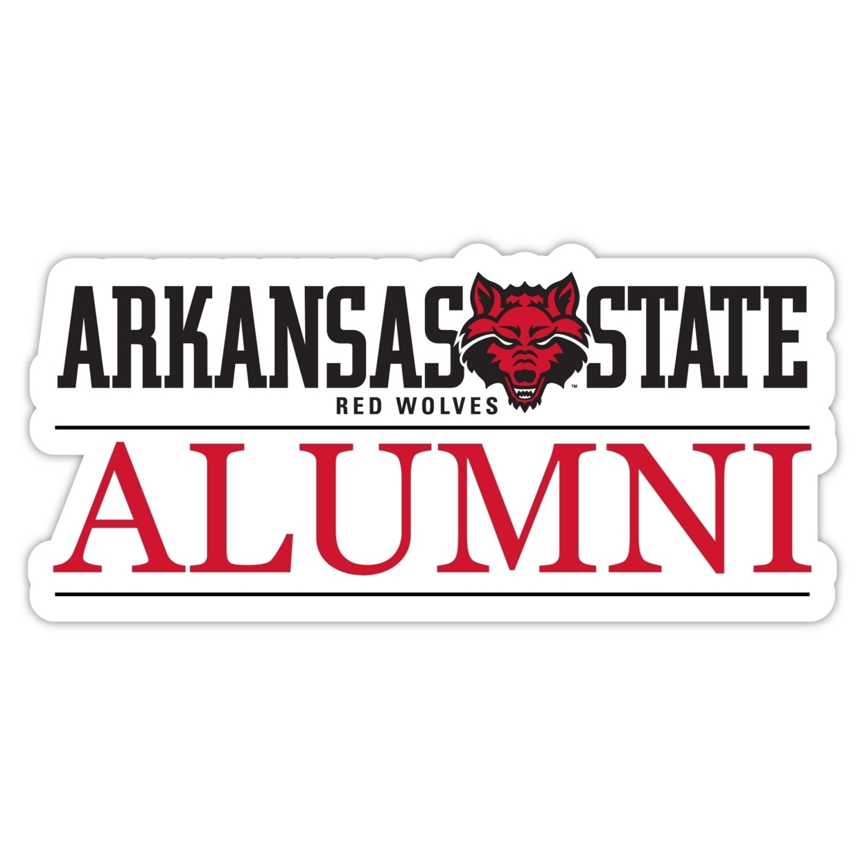 Arkansas State Alumni 4 Sticker