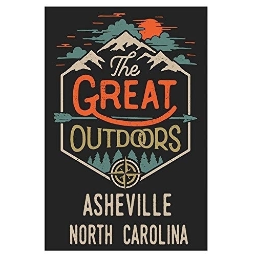 Asheville North Carolina Souvenir 2x3-Inch Fridge Magnet The Great Outdoors