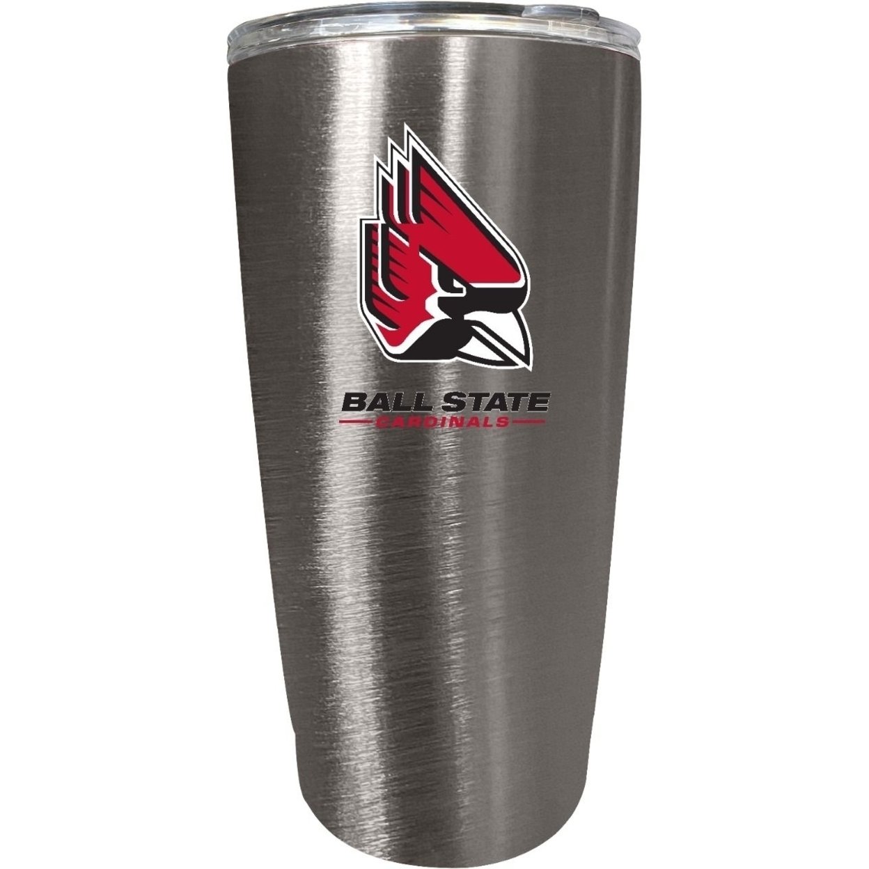 Ball State University 16 Oz Insulated Stainless Steel Tumbler Colorless