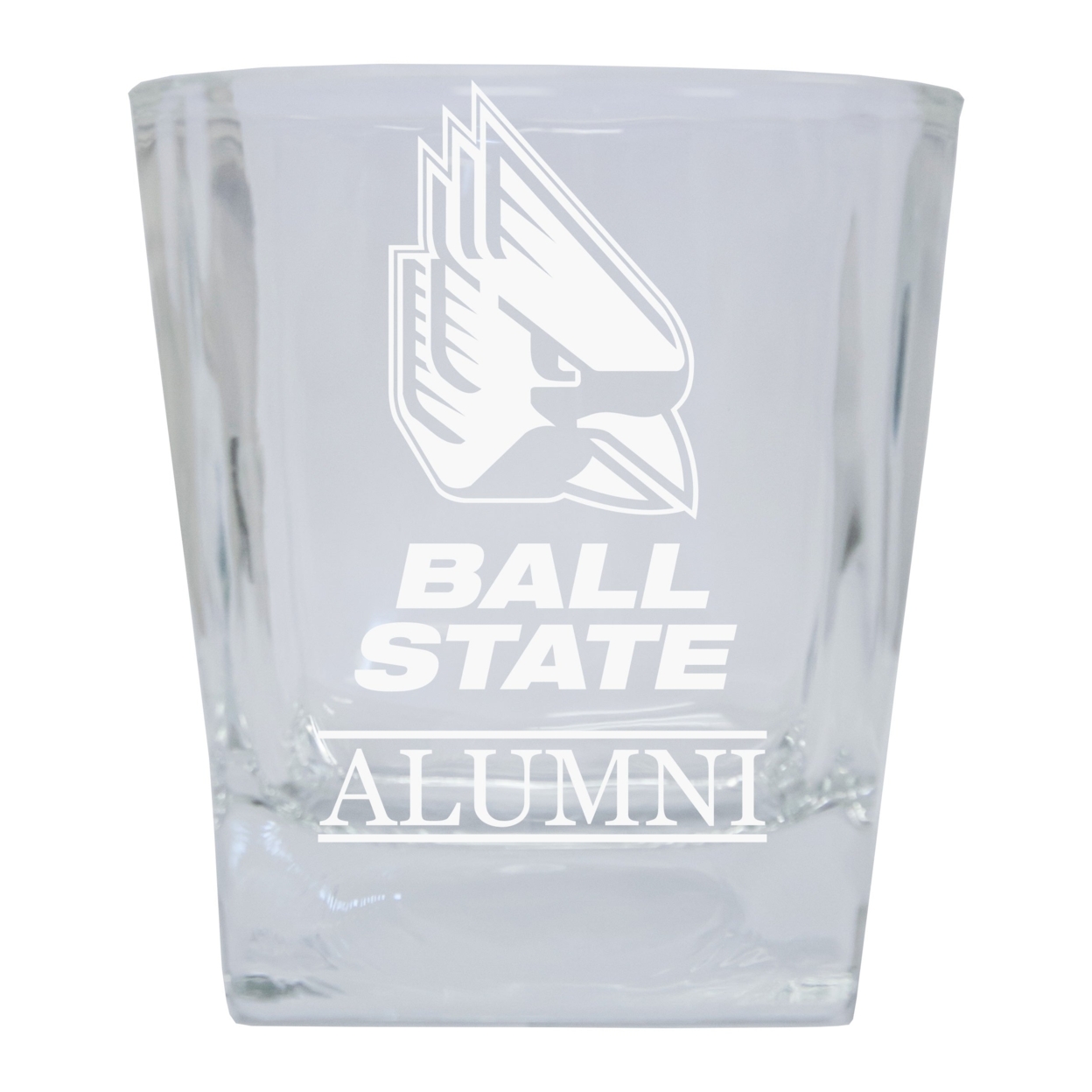 Ball State University Etched Alumni 5 Oz Shooter Glass Tumbler 2-Pack