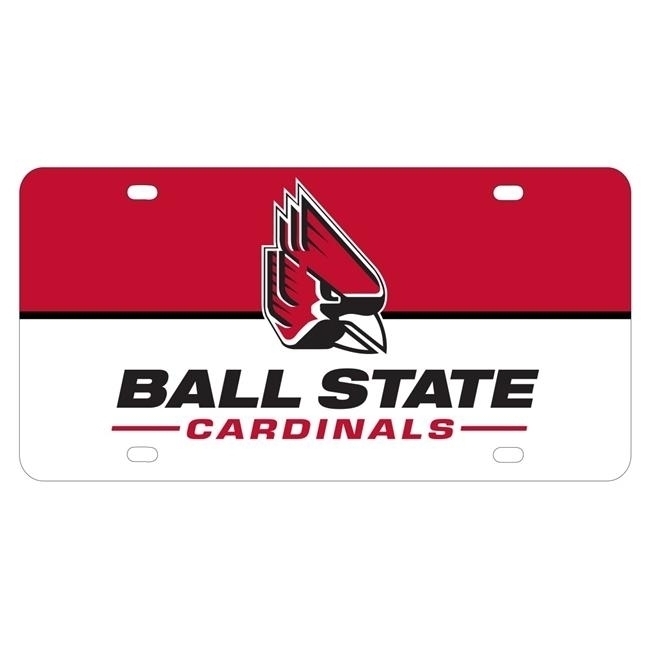 Ball State University Metal License Plate Car Tag
