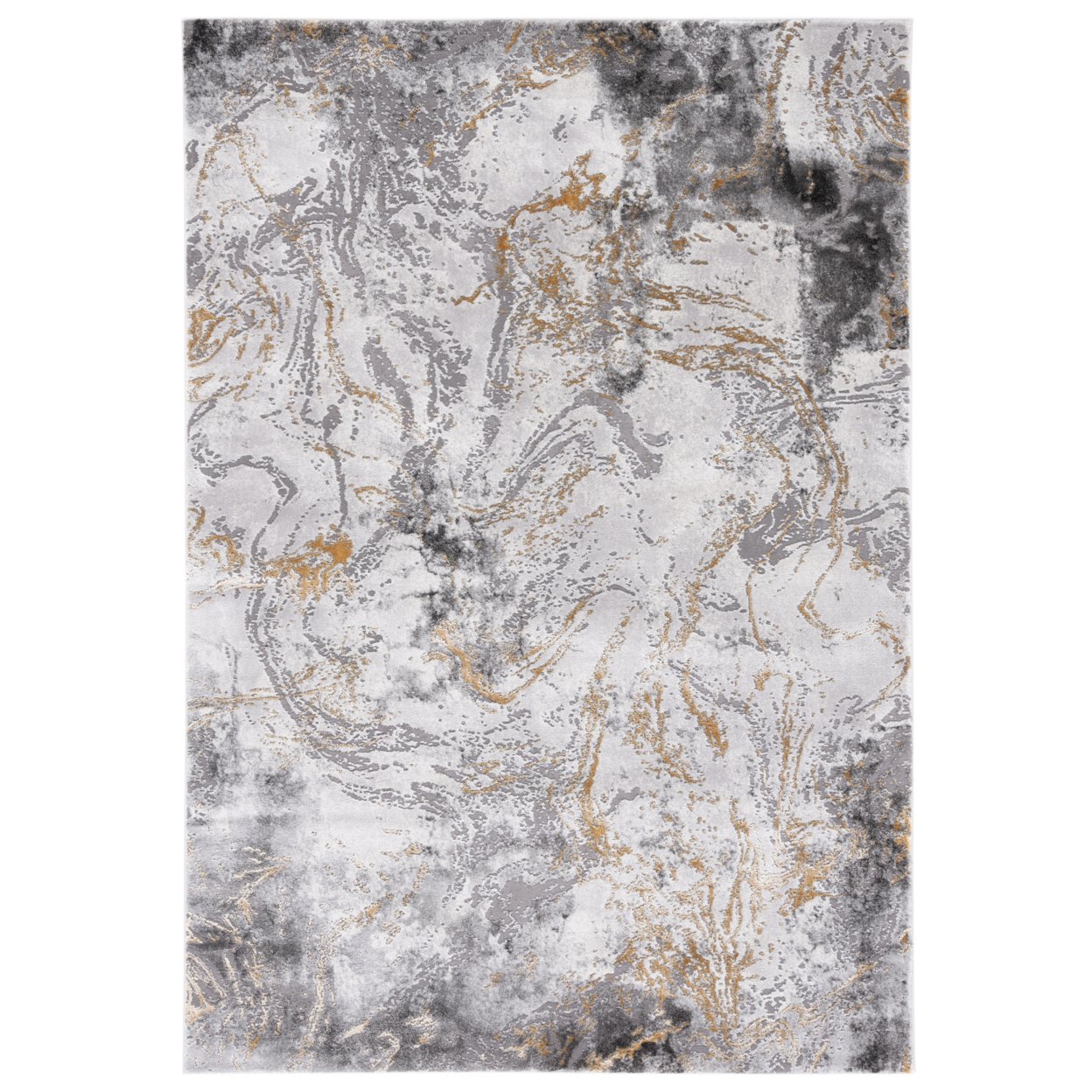 SAFAVIEH Craft Collection CFT864L Grey / Gold Rug - 8' X 10'