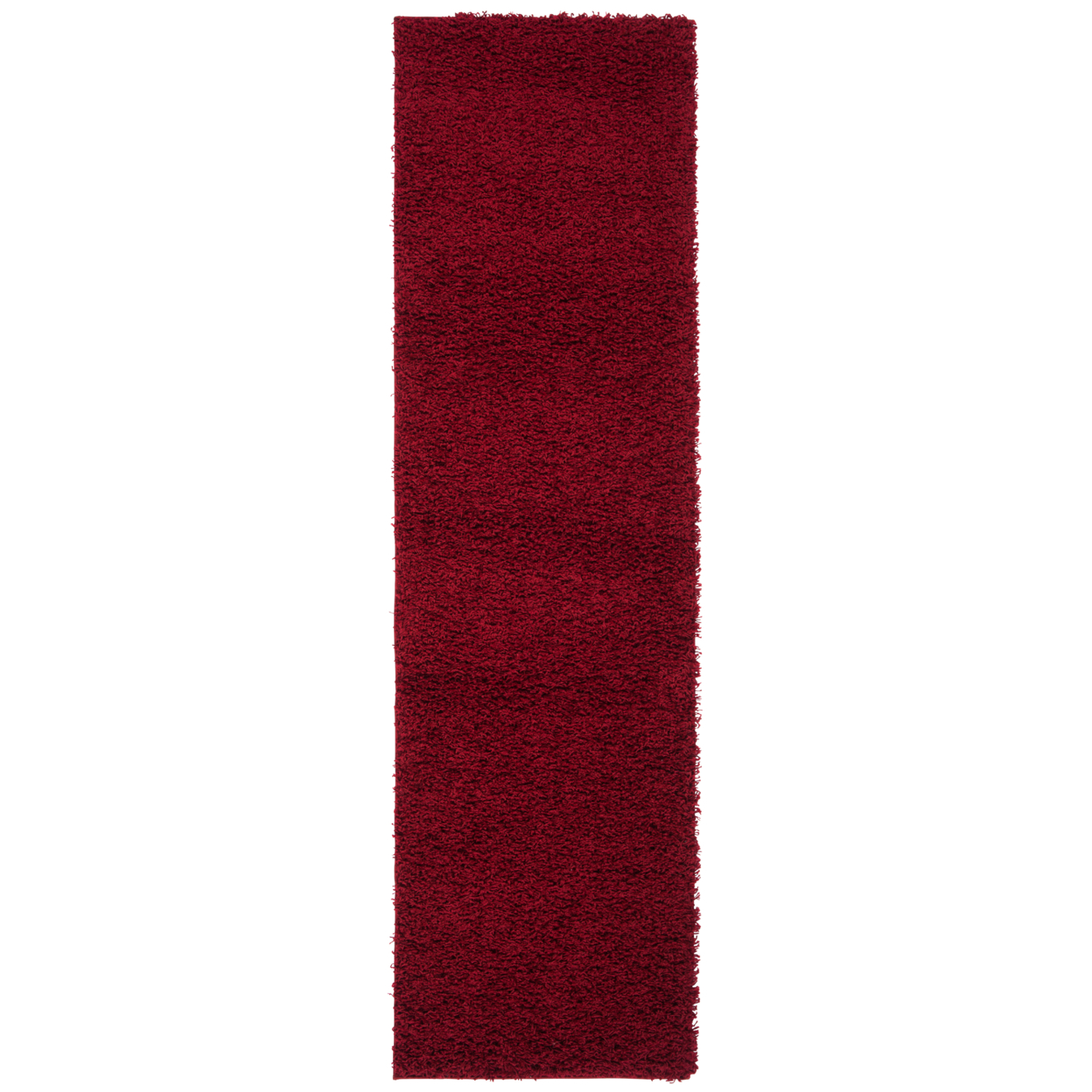 SAFAVIEH Athens Shag Collection SGAS119R Red Rug - 2' 3 X 8'