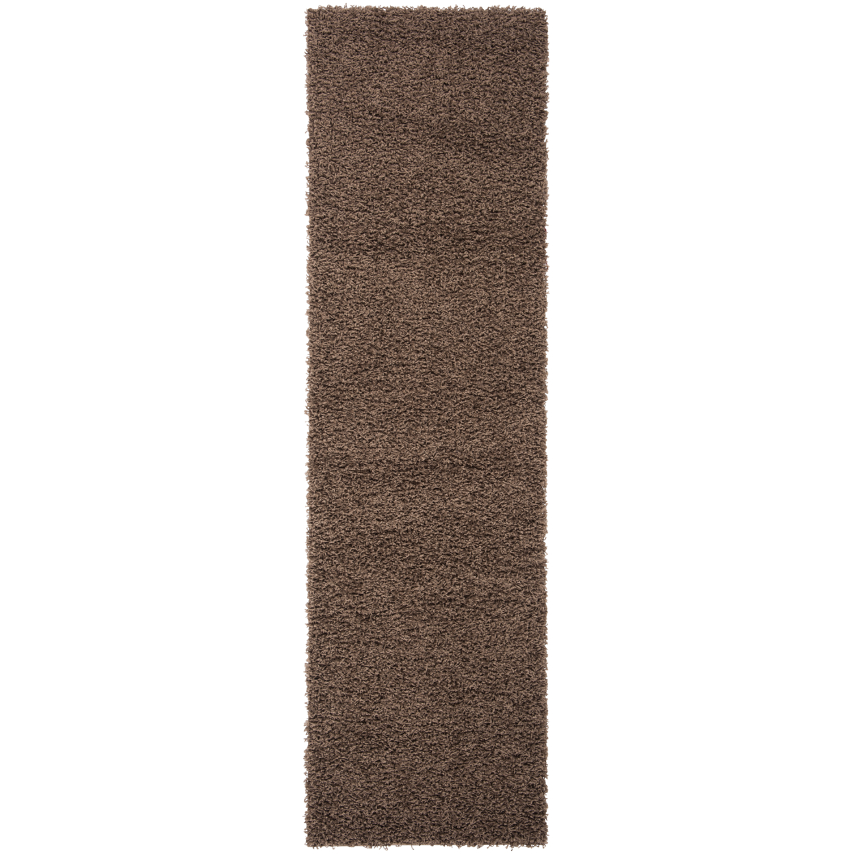 SAFAVIEH Athens Shag Collection SGAS119T Taupe Rug - 2' 3 X 8'
