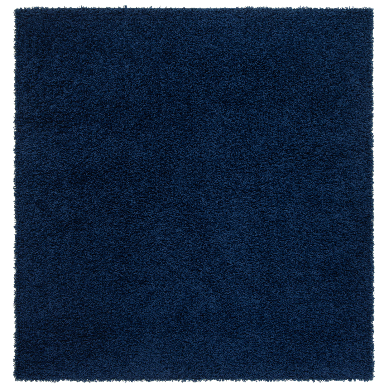 SAFAVIEH Athens Shag Collection SGAS119N Navy Rug - 6' 7 Square