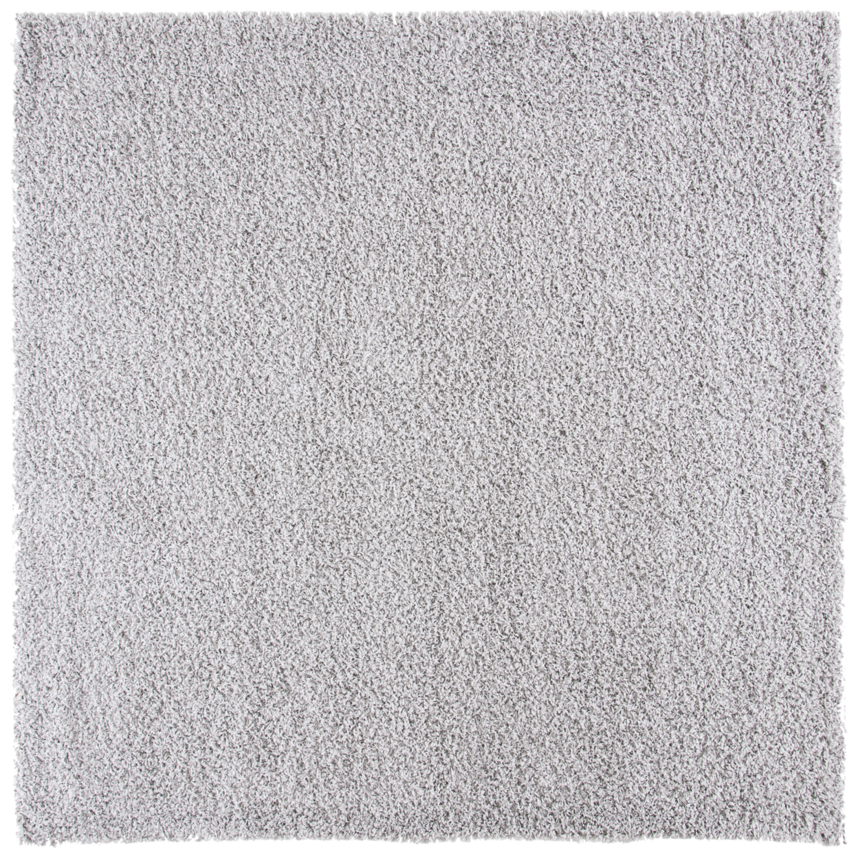 SAFAVIEH Athens Shag Collection SGAS119S Silver Rug - 6' 7 Square