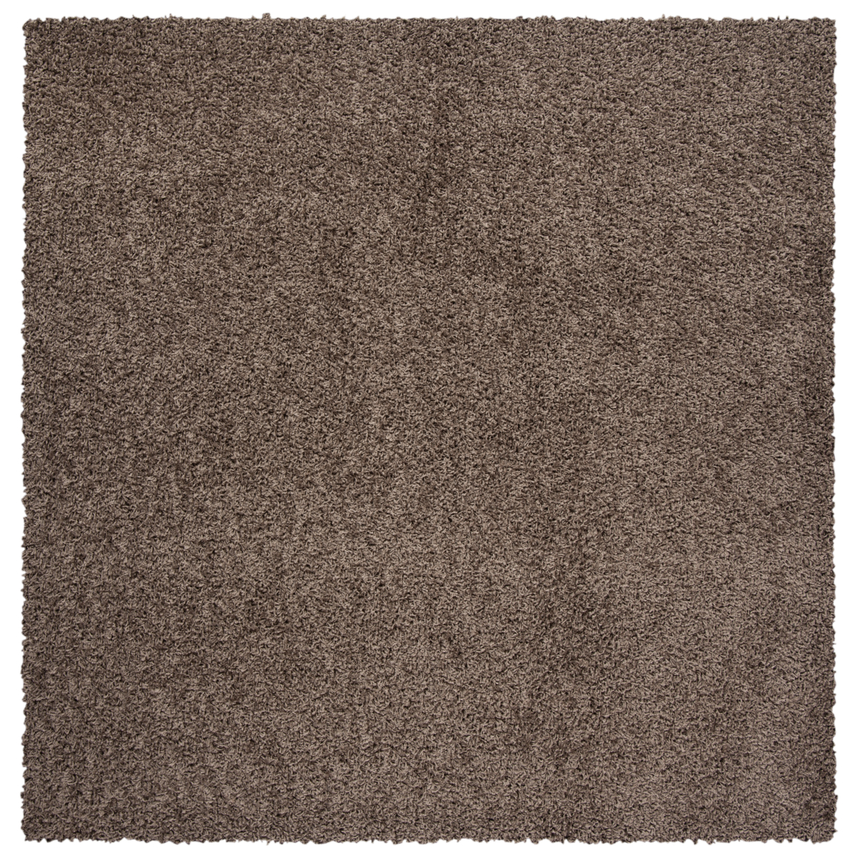 SAFAVIEH Athens Shag Collection SGAS119T Taupe Rug - 6' 7 Square