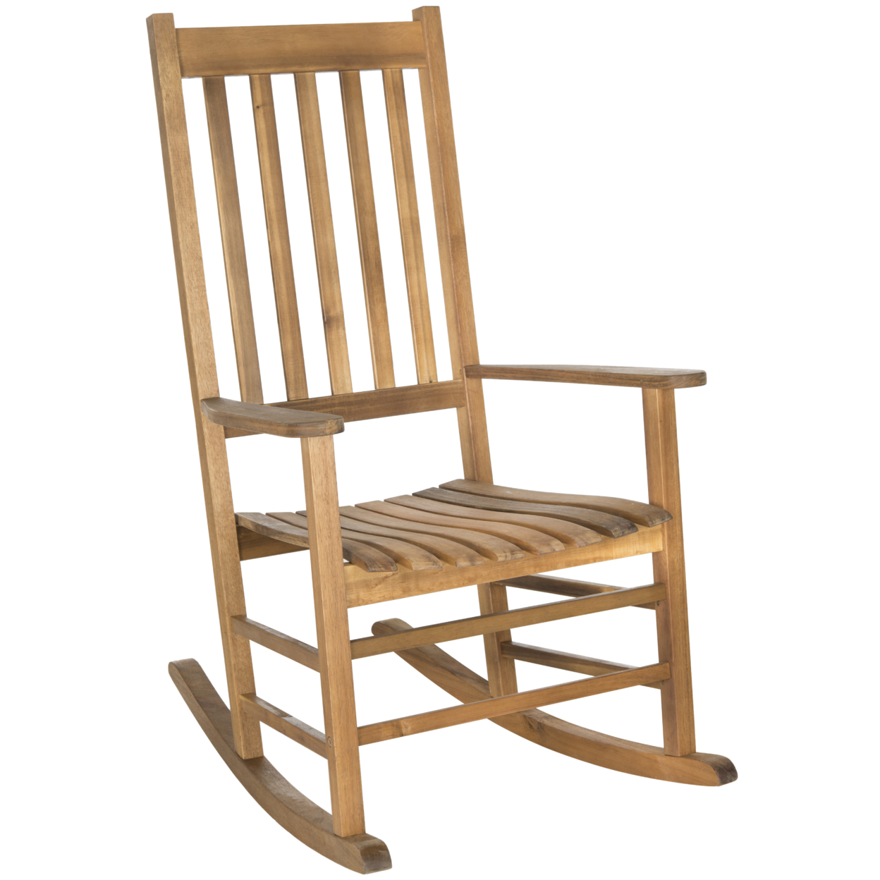 SAFAVIEH Outdoor Collection Shasta Rocking Chair Natural