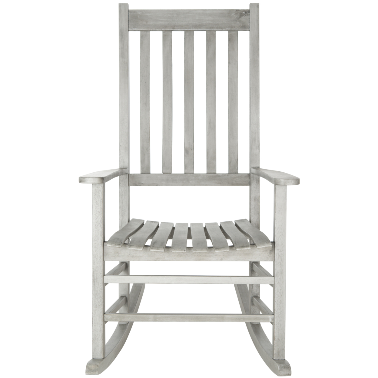 SAFAVIEH Outdoor Collection Shasta Rocking Chair Grey Wash