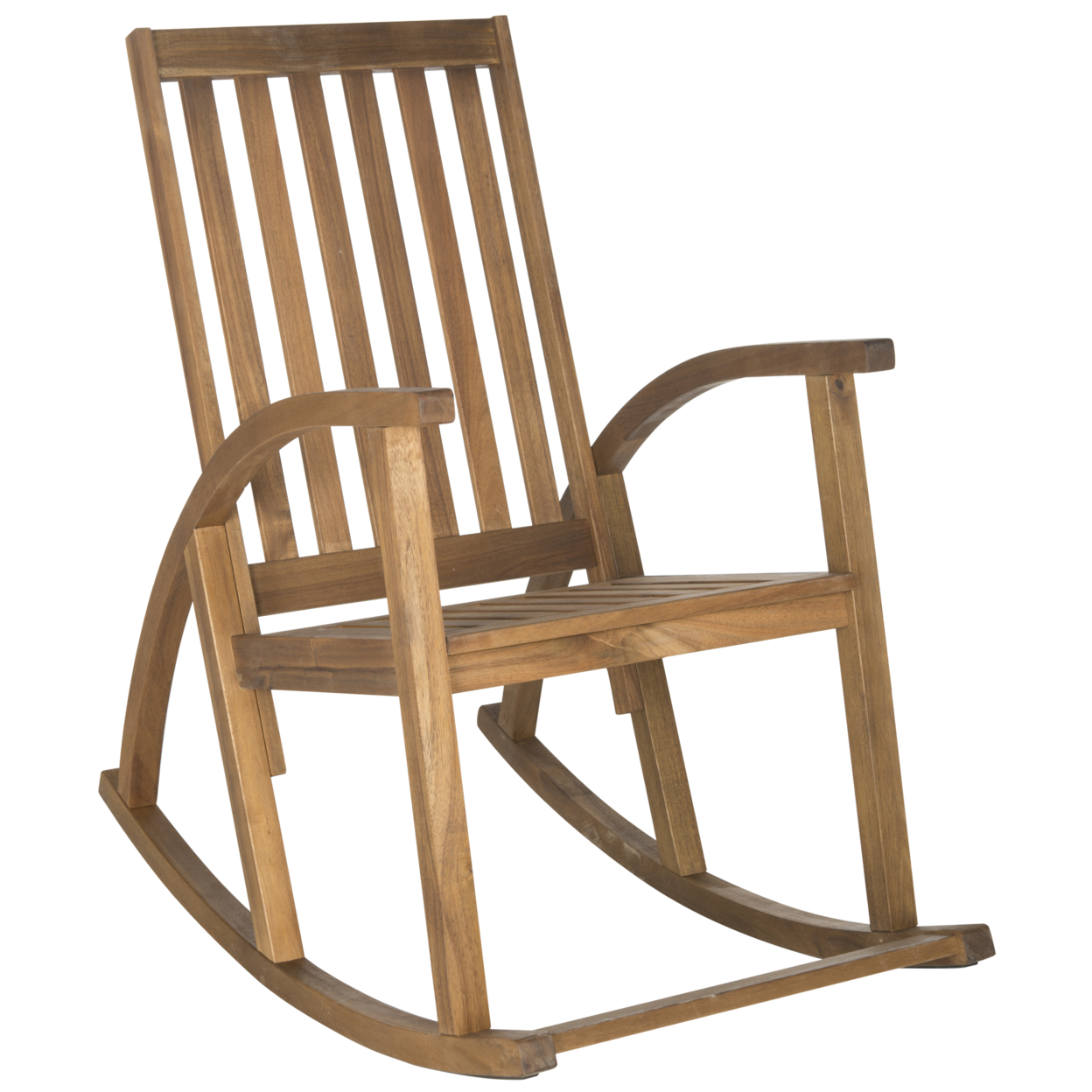SAFAVIEH Outdoor Collection Clayton Rocking Chair Natural