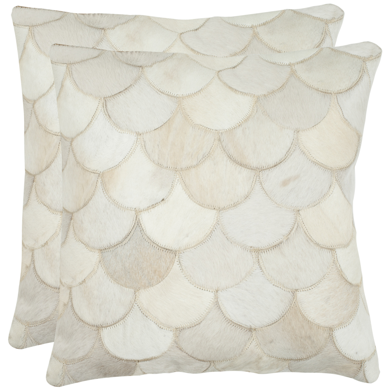SAFAVIEH Elita Pillow Set Of 2 Multi / Cream