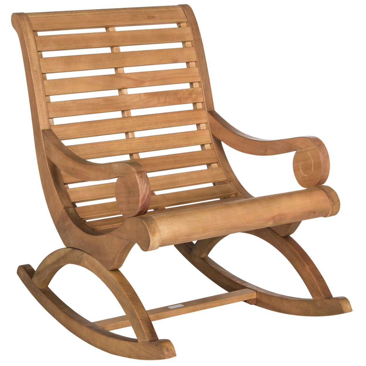 SAFAVIEH Outdoor Collection Sonora Rocking Chair Natural