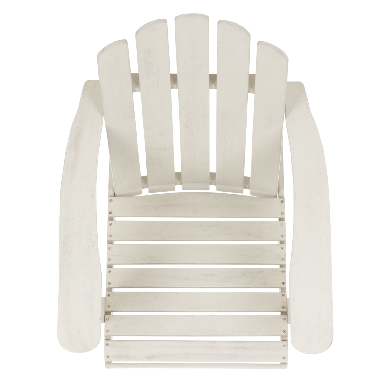 SAFAVIEH Outdoor Collection Topher Adirondack Chair White