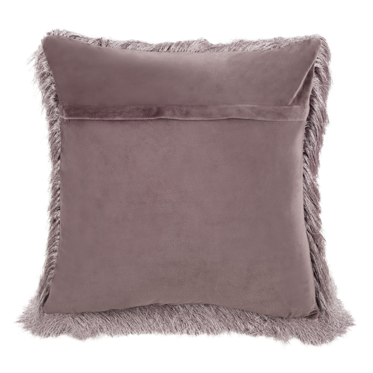 SAFAVIEH Venice Shag Pillow Lilac