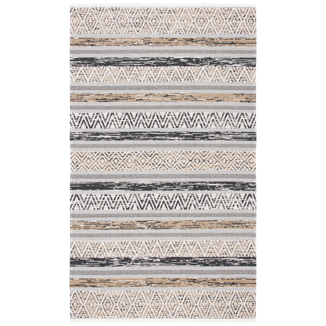 SAFAVIEH Augustine Collection AGT466A Ivory / Taupe Rug - 9' X 12'