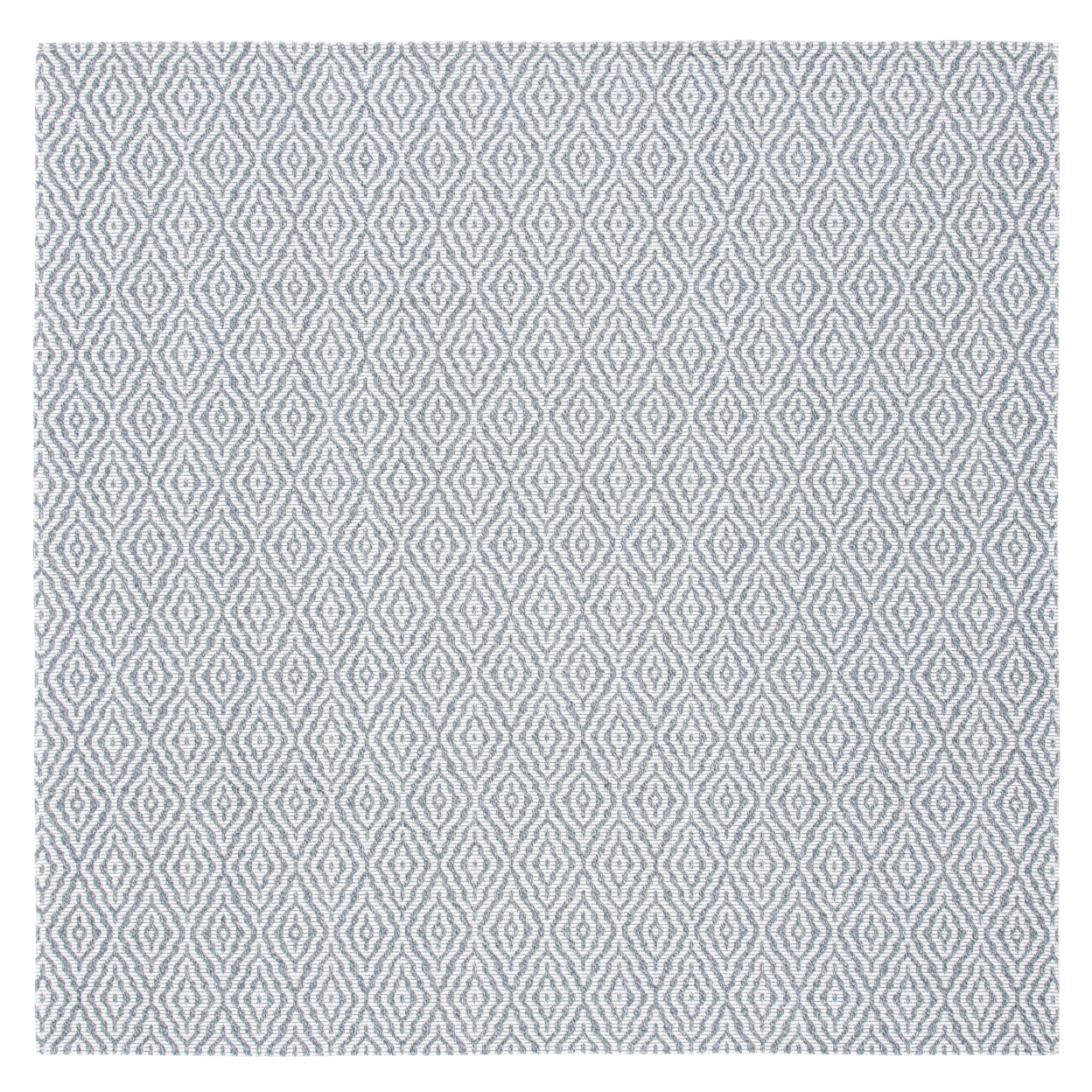 SAFAVIEH Augustine Collection AGT484F Grey / Ivory Rug - 6' 7 Square