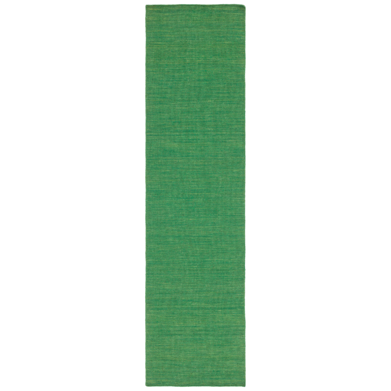 SAFAVIEH Kilim Collection KLM850Y Handmade Green Rug - 2' 3 X 9'