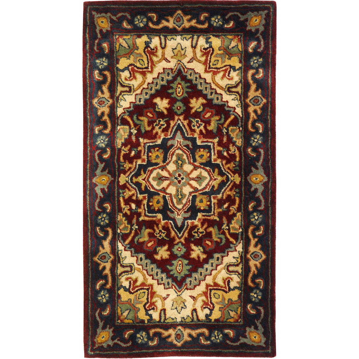 SAFAVIEH CL225A Classic Assorted / Red - 7'-6 X 9'-6 Rectangle