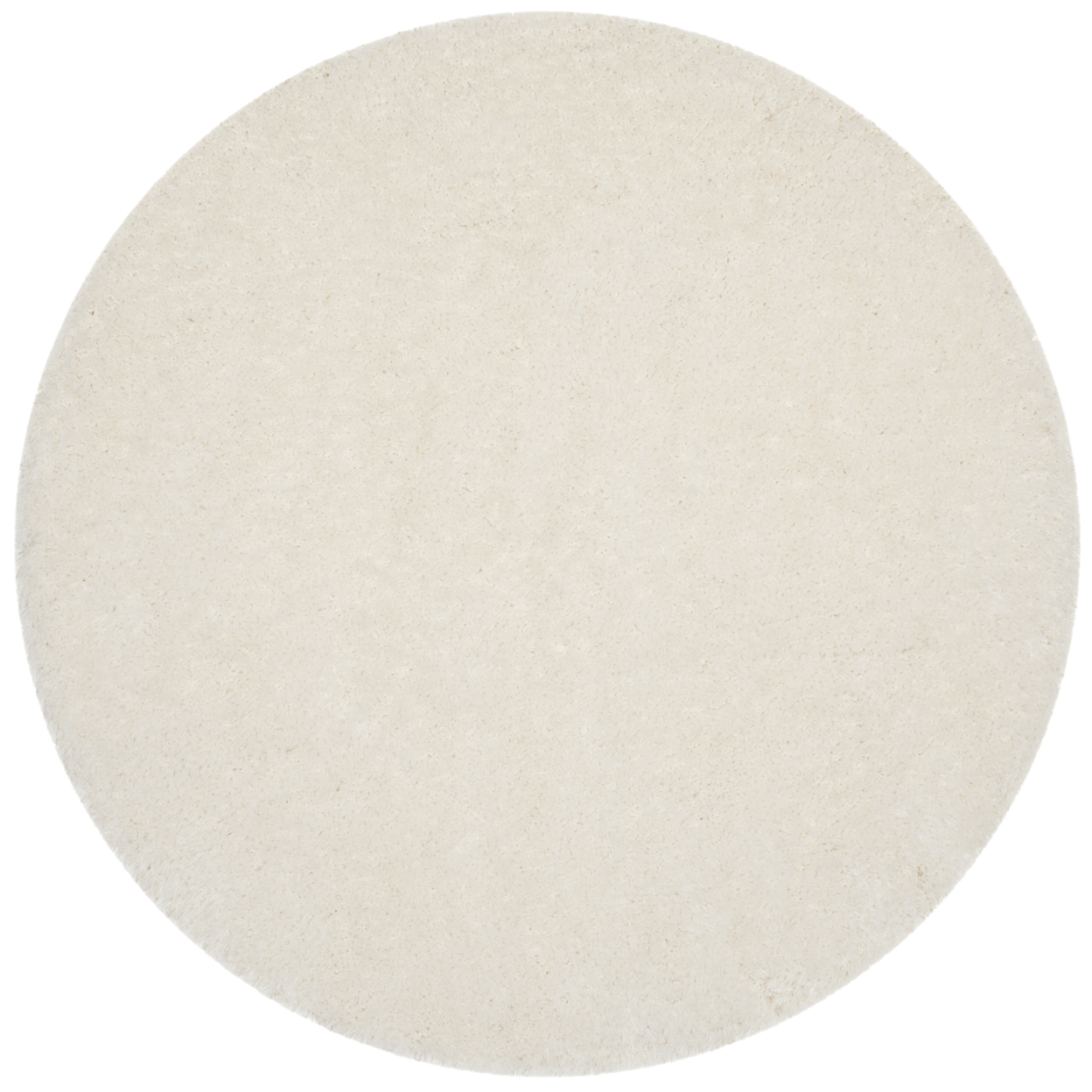 SAFAVIEH SGX160A Luxe Shag Ivory - 6' Square