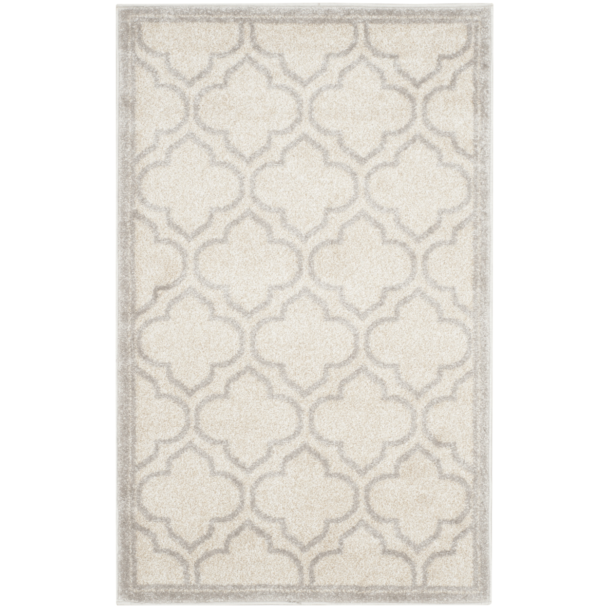 SAFAVIEH Amherst Collection AMT412E Ivory/Light Grey Rug - 2' 6 X 4'