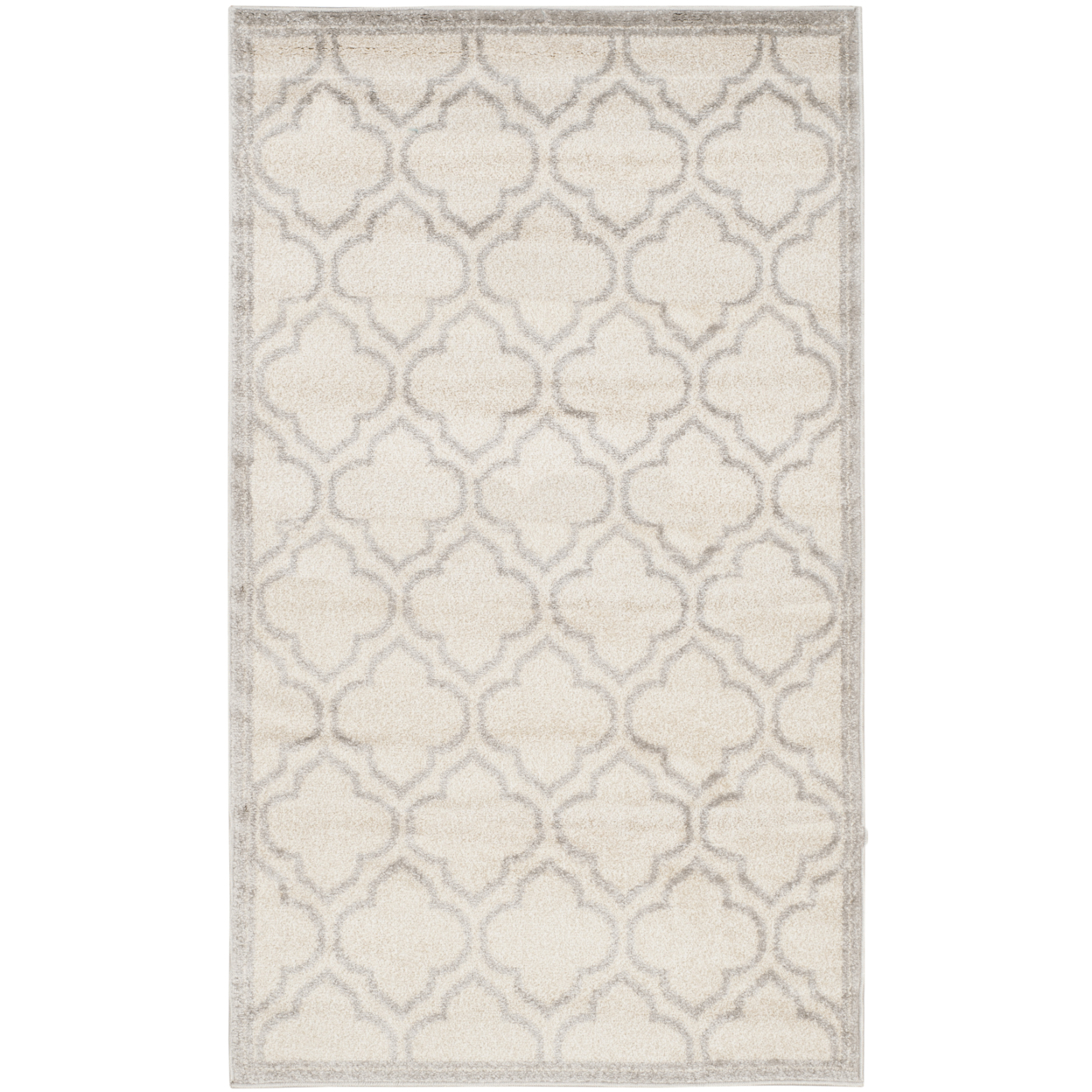 SAFAVIEH Amherst Collection AMT412E Ivory/Light Grey Rug - 3' X 5'