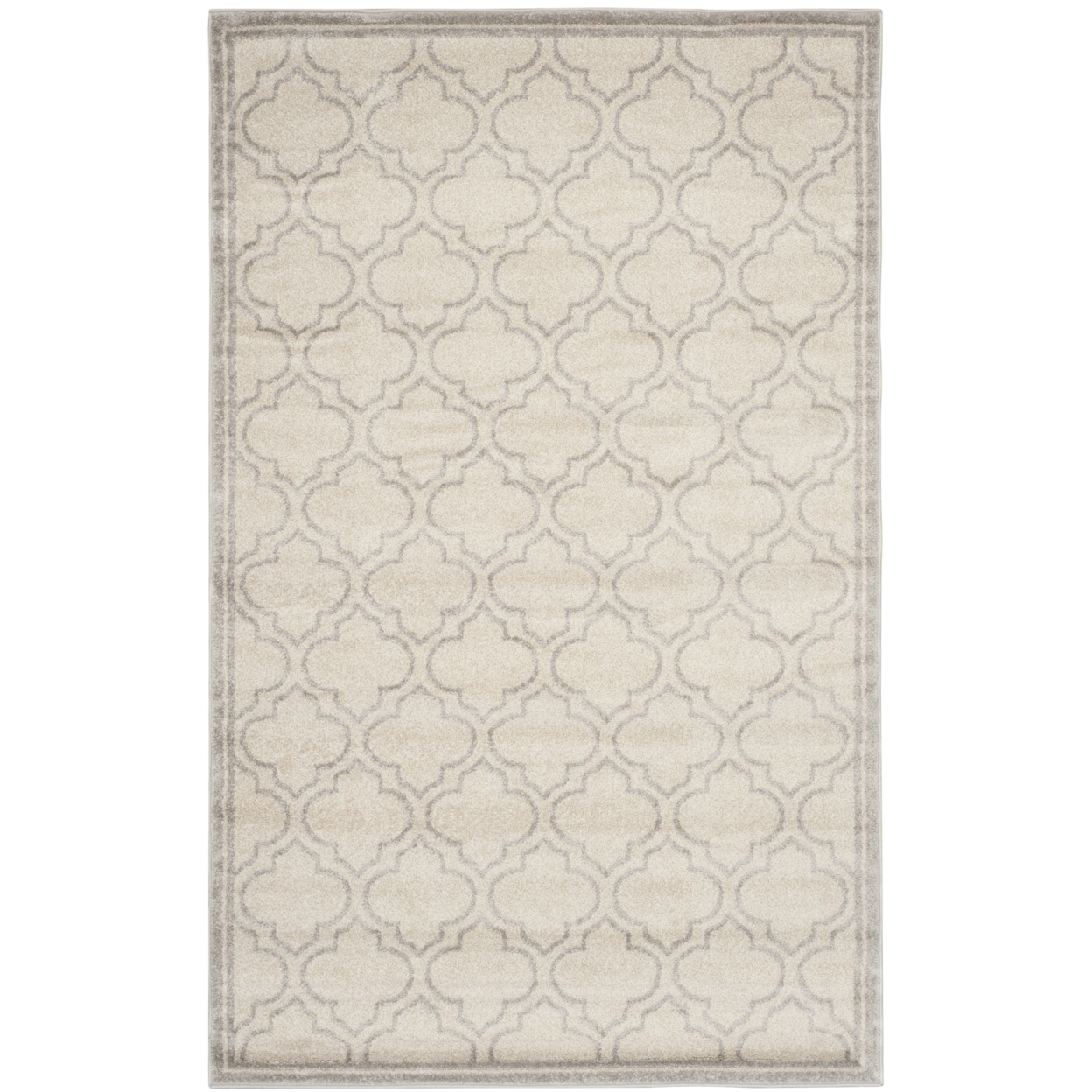 SAFAVIEH Amherst Collection AMT412E Ivory/Light Grey Rug - 4' X 6'