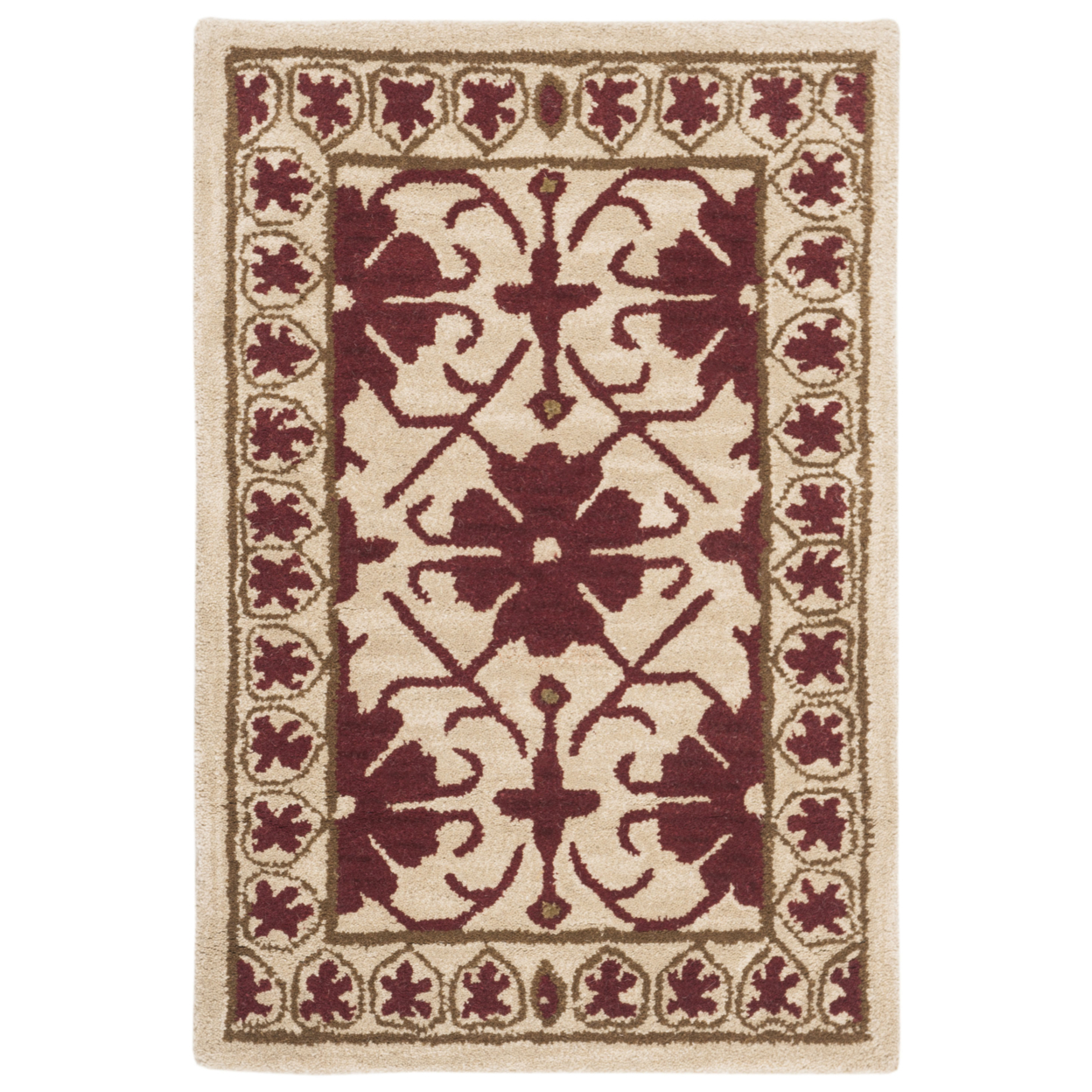 SAFAVIEH Classic Collection CL303N Handmade Assorted Rug - 7' 6 X 9' 6 Oval