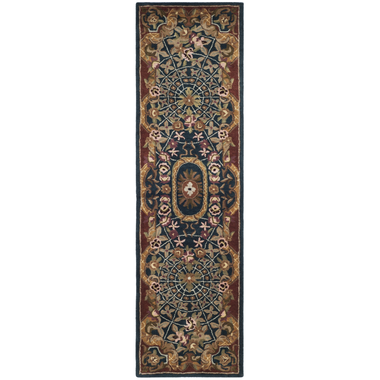 SAFAVIEH Classic Collection CL304C Handmade Assorted Rug - 2' 3 X 10'