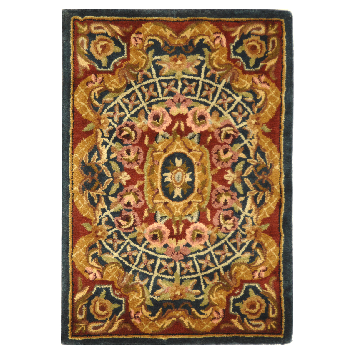 SAFAVIEH Classic Collection CL304C Handmade Assorted Rug - 2' 3 X 4'