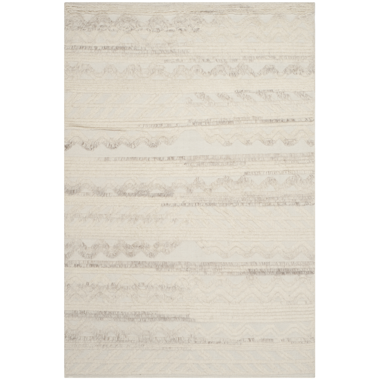SAFAVIEH Kenya Collection KNY816A Hand-knotted Ivory Rug - 5' X 8'