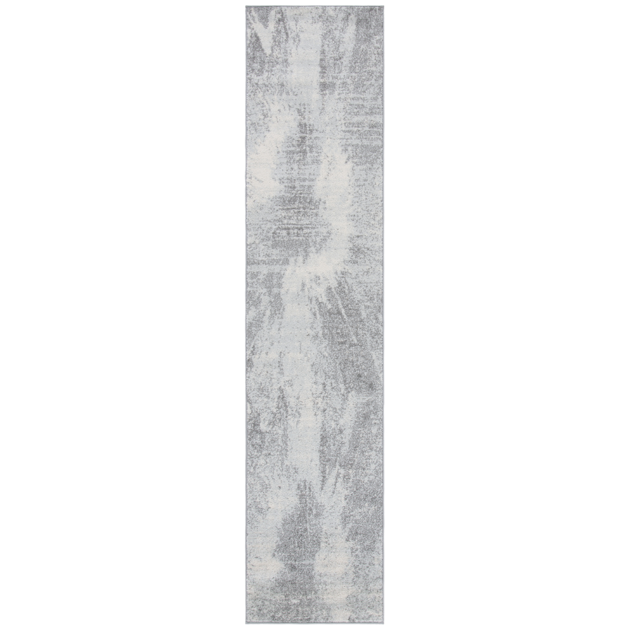 SAFAVIEH Tulum Collection TUL228A Ivory / Grey Rug - 2' 0 X 13' 0