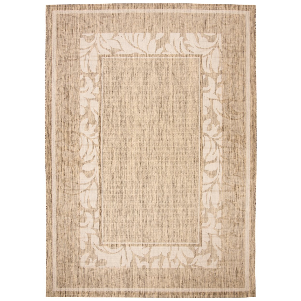 SAFAVIEH Outdoor CY1704-3009 Courtyard Brown / Natural Rug - 8' X 11'