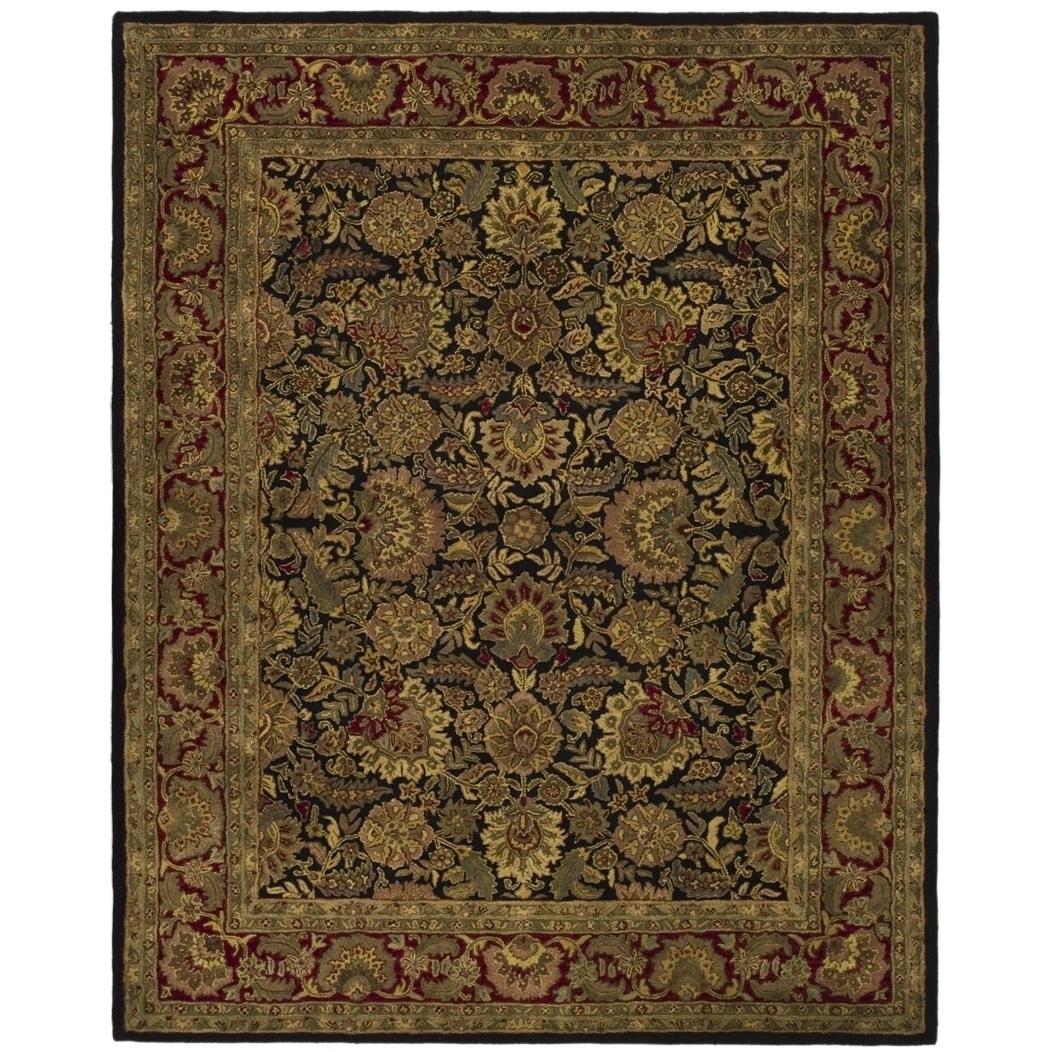 SAFAVIEH Classic Collection CL359A Handmade Navy/Red Rug - 8' 3 X 11'