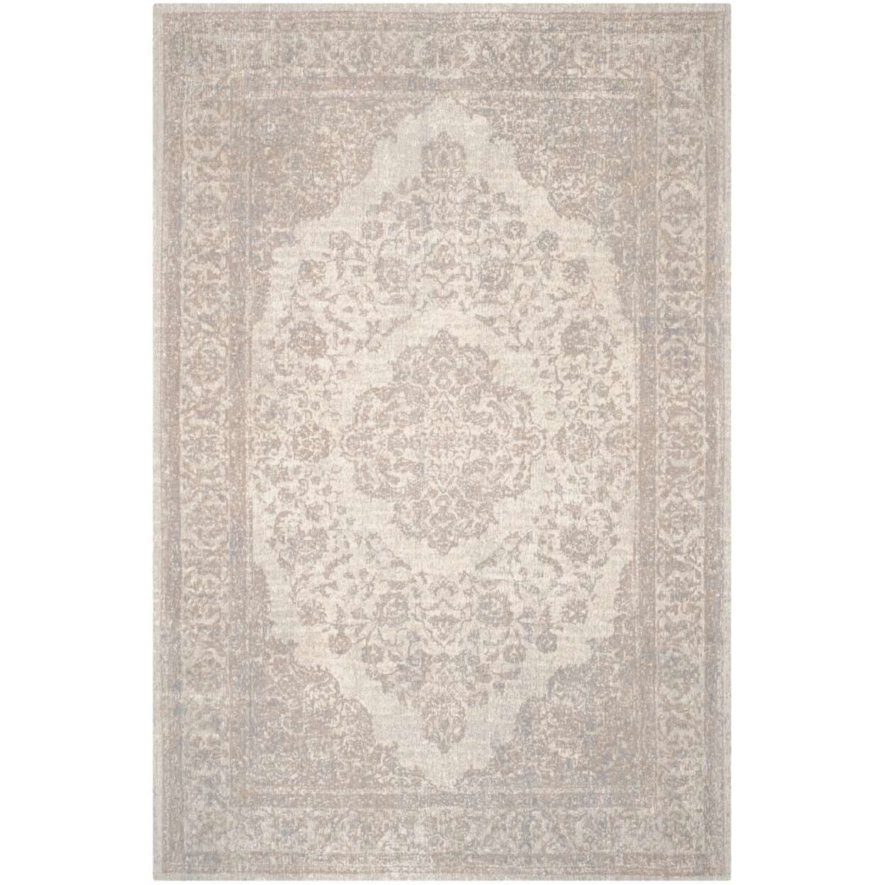SAFAVIEH Classic Vintage Collection CLV121A Beige Rug - 4' X 6'