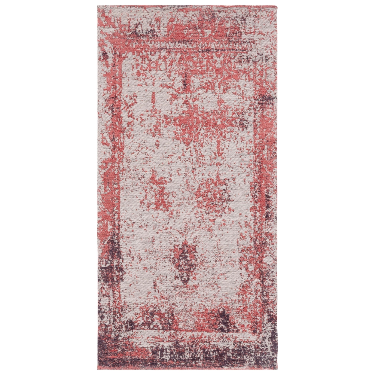 SAFAVIEH Classic Vintage Collection CLV125B Red Rug - 2' 4 X 4' 8