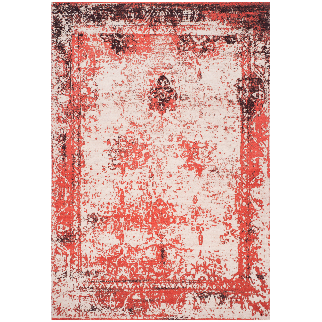 SAFAVIEH Classic Vintage Collection CLV125B Red Rug - 8' X 11'