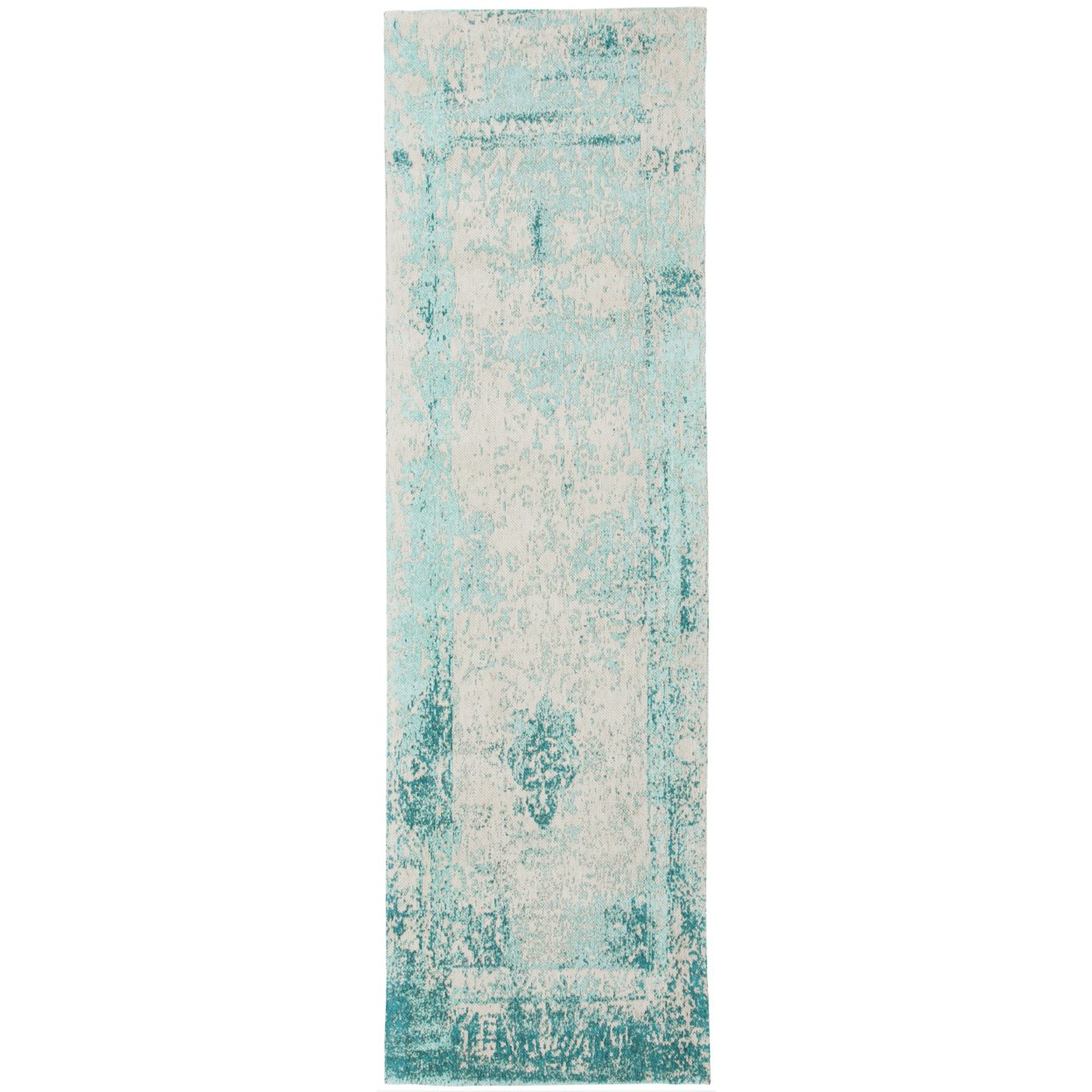 SAFAVIEH Classic Vintage Collection CLV125T Turquoise Rug - 6' 7 X 9' 2