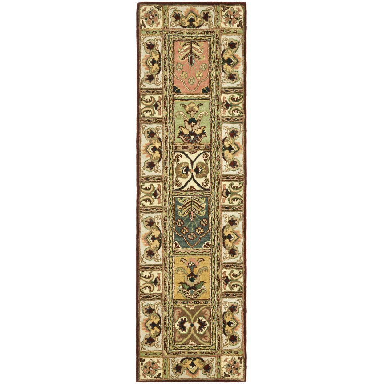 SAFAVIEH Classic Collection CL386A Handmade Assorted Rug - 2' 3 X 12'