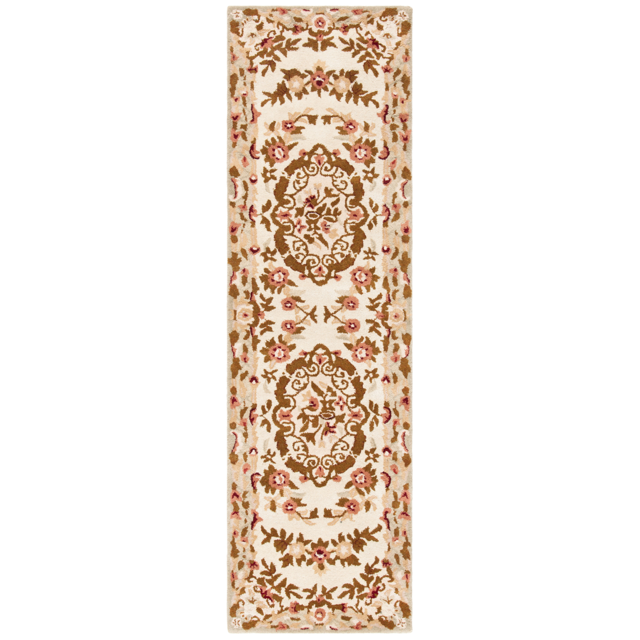 SAFAVIEH Classic Collection CL756A Handmade Assorted Rug - 2' 3 X 10'