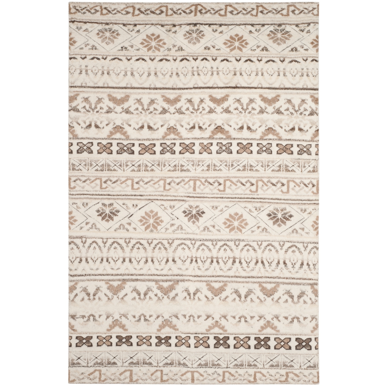 SAFAVIEH Challe CLE316A Hand-knotted Natural Rug - 6' X 9'