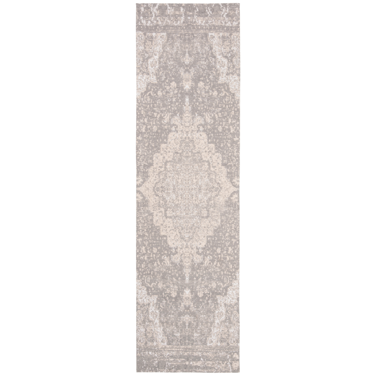 SAFAVIEH Classic Vintage Collection CLV110G Silver Rug - 2' 3 X 8'