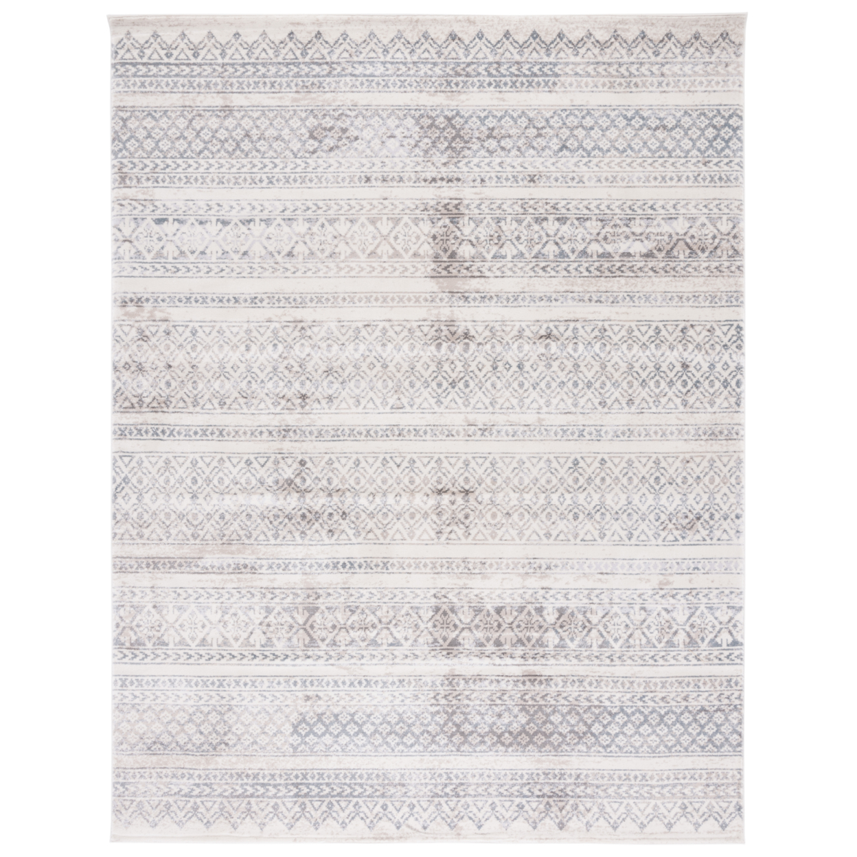 SAFAVIEH Carnegie Collection CNG619F Ivory / Grey Rug - 8' X 10'