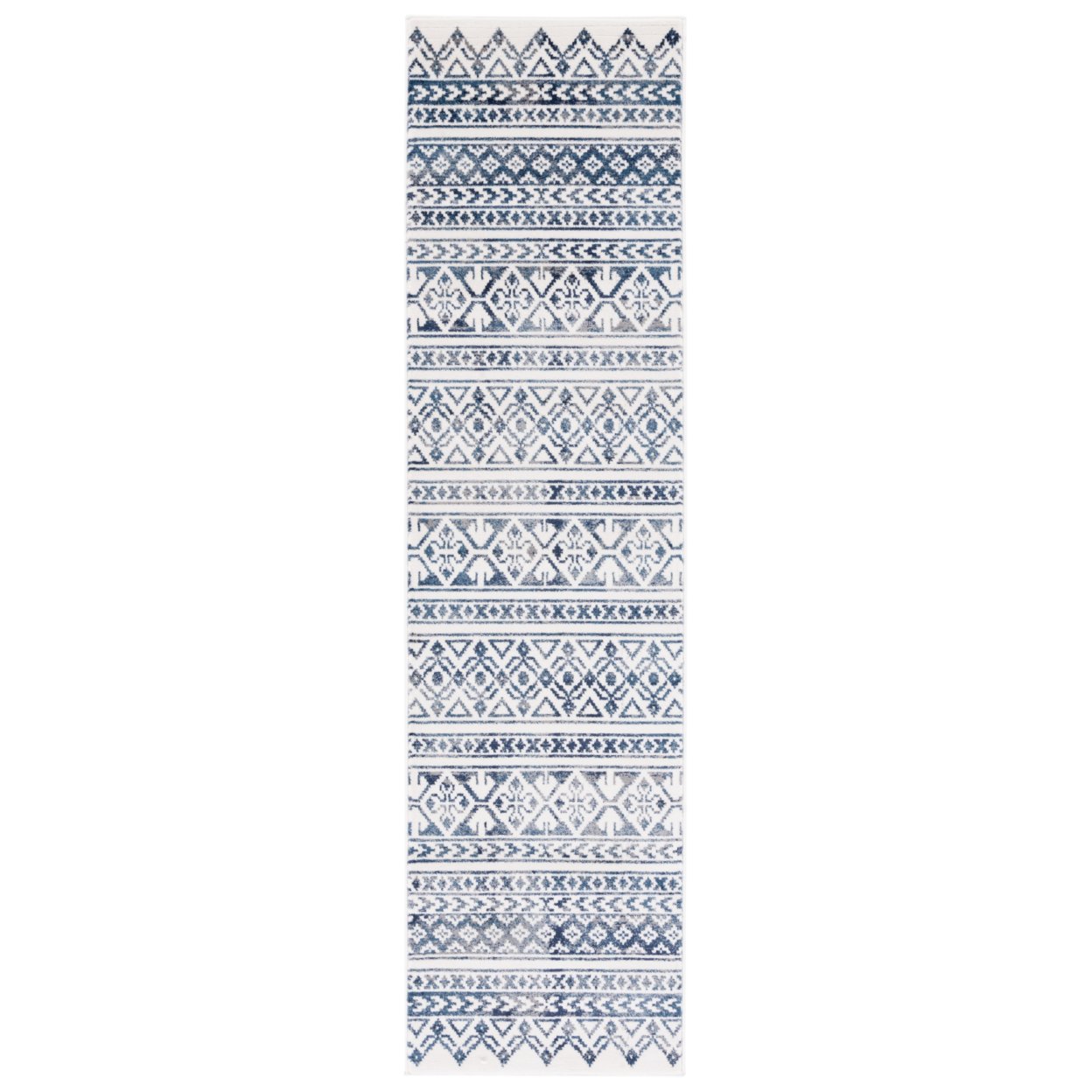 SAFAVIEH Carnegie Collection CNG620N Ivory / Navy Rug - 8' X 10'