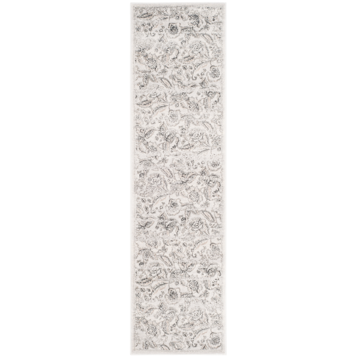 SAFAVIEH Carnegie Collection CNG622S Silver / Grey Rug - 9' X 12'