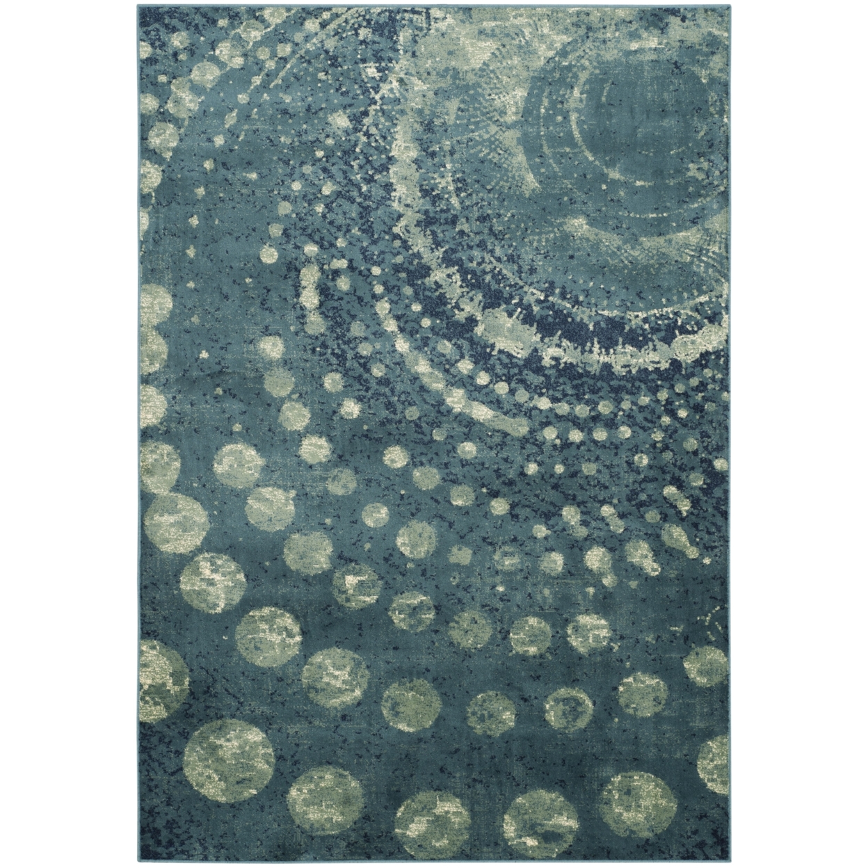 SAFAVIEH CNV749-2224 Constellation Vintage Turquoise / Multi - 8' 10 X 12' 2