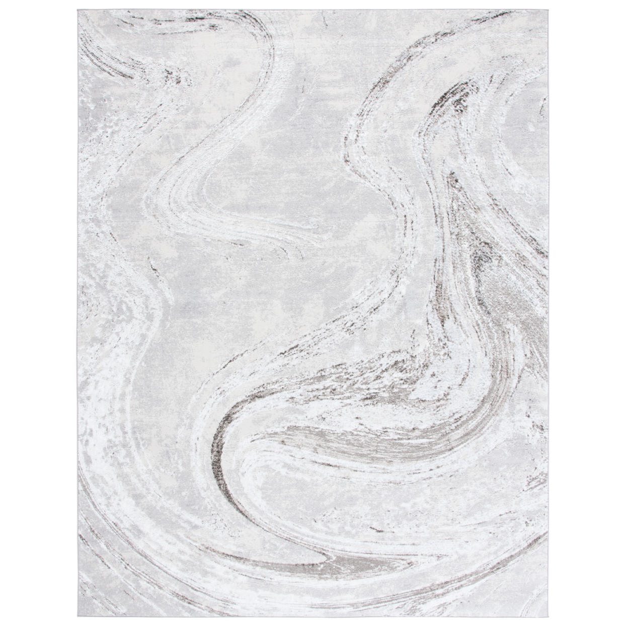 SAFAVIEH Orchard Collection ORC617F Grey / Light Grey Rug - 9 X 12