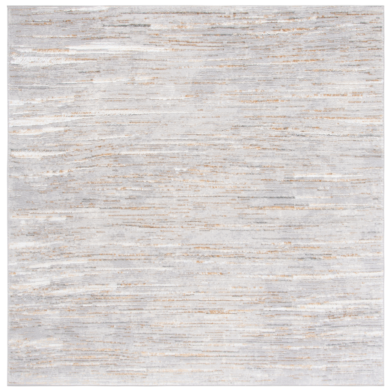 SAFAVIEH Orchard Collection ORC668G Grey / Gold Rug - 3' Square