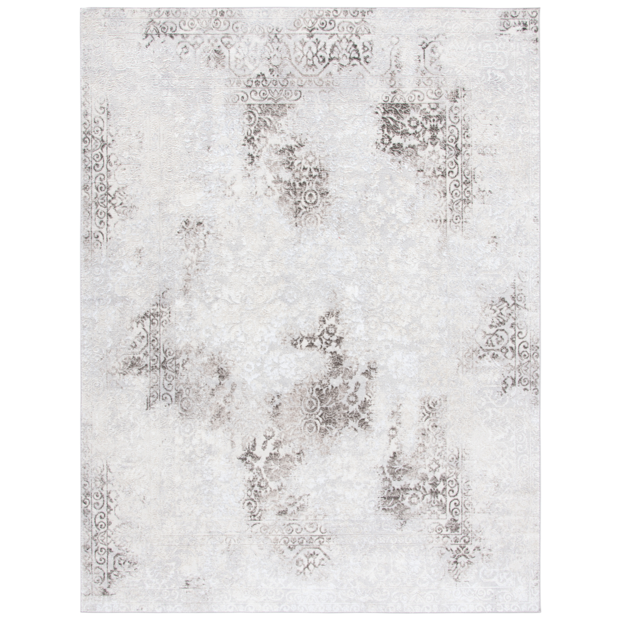 SAFAVIEH Orchard Collection ORC684H Grey / Light Grey Rug - 9 X 12